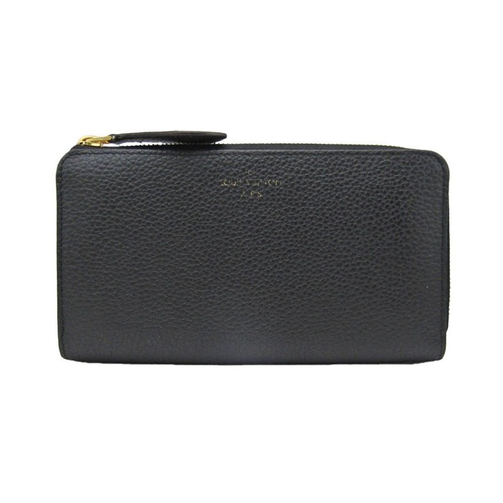 Louis Vuitton Preowned Taurillon Comete black  Leather bifold wallet